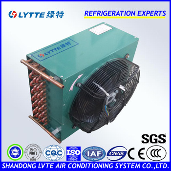 Air Cooled Condenser with Fan Motor for Condensing Unit
