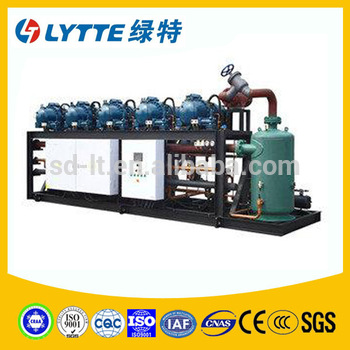 JZHLGS Hanbell Midlle Temperature Screw refrigeration Compressor Racks