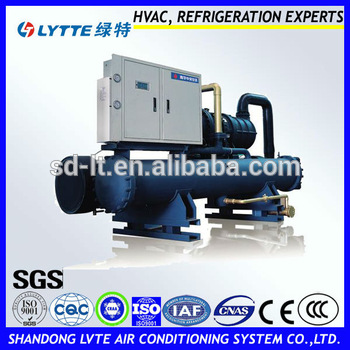 LTLHM Series Screw Compressor Ground Source Heat Pump for Heating Cooling Domestic Hot Water