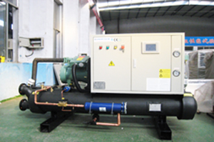 R22/R407C hitachi water cooled chiller for Industrial Use