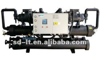 High Efficiency Screw Compressor Geothermal(Ground Source/Water to Water) Heat Pump, Heating&Cooling&Free Life Hot Water