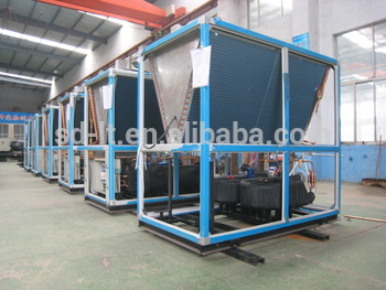 LTLF Bitzer Compressor Air Source Heat Pump and Chiller, Low Noise Air Cooled Water Chillers