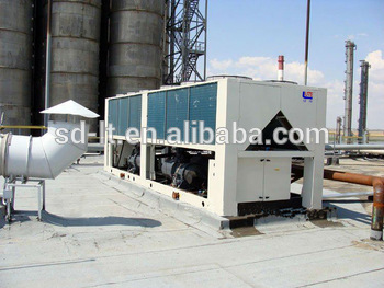 Btizer Screw Compressor Air Cooled Water Chiller for Soccer Field Project
