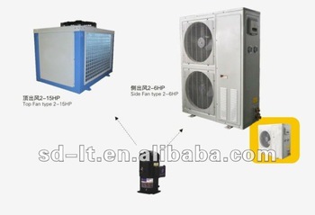 Durable JZQ Series Box Type Hermetic Copeland Compressor Condensing Unit for Refrigeration, Freezer