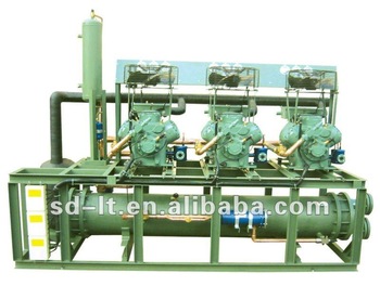 Top Quality Semi-hermetic Compressor Racks for Fruits, Vegetable and Meat, etc Cold Room Storage