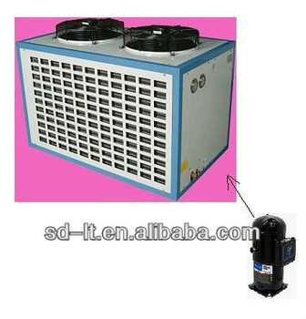JZQ Series Box Type Copeland Hermetic Compressor Air Cooled Condensing Unit for Cold, Freezer, Deep