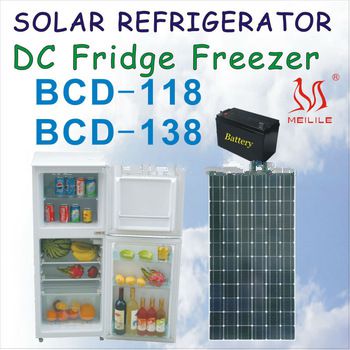 Meilile BCD-118 DC&Solar Refrigerator Freezer 118L