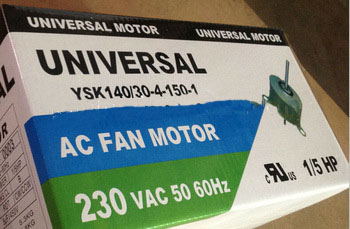 electric fan motor used for air conditioner
