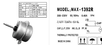 Saudi Ac ourdoor split a/c motor