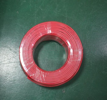 Single conductor high temperature resistant electric underfloor heating cable