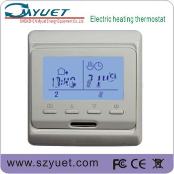 Digital thermostat water heater radiant floor heating thermostat