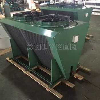 industrial refrigeration condensor with fan motor
