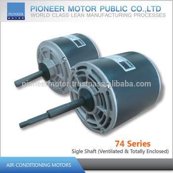 74 Series Air conditioning motor Single Shaft