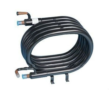 black color Co-Axial heat exchange equipment