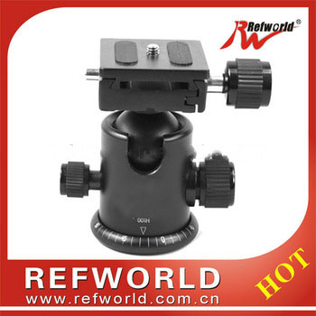 Tripod head with quick release plate RW- 001H