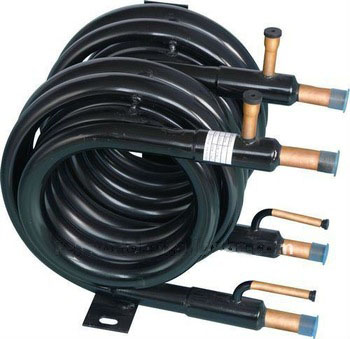Co-Axial heat exchanger for air conditioners