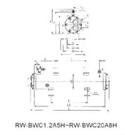 industrial water cooled shell and tube heat exchanger