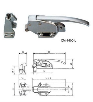 2015 bright stainless Hinges & Latches