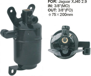 automotive air conditioner receiver drier for Jaguar XJ40
