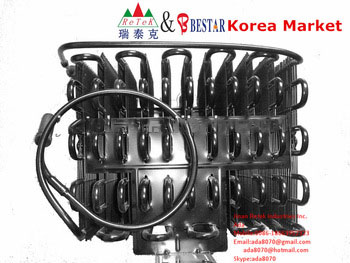 Universal 11 layers Wire Tube Condenser for Korea