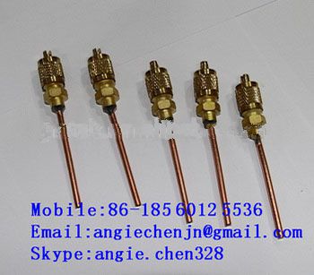 Refrigerator parts refrigeration charging valves