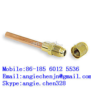 supply high quality refrigeration tool Access Valve 1/4 In, 1/4 <font color='red'>ODS</font>