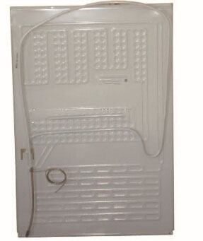 485mm*440mm Aluminium plate Roll Bond Refrigerator Evaporator