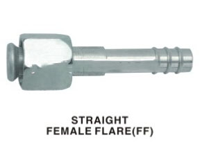 Straight Male aluminium pipe fittings for auto ac parts