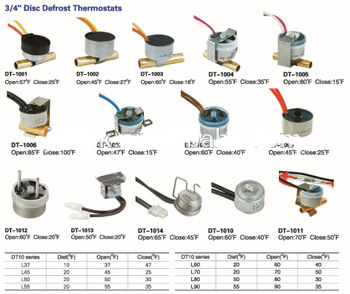 Good quality <font color='red'>bimetal</font> defrosting <font color='red'>thermostat</font> for refrigerator