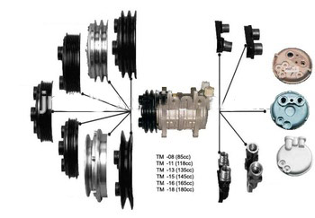 TM-<font color='red'>31</font> car ac compressor