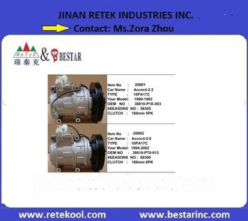 TRF090 / TRSA09 AUTO AC COMPRESSOR for Honda Civic Cars - Coowor.com