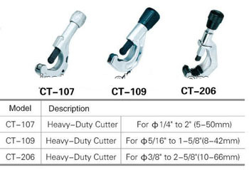 Heavy-Duty <font color='red'>tube</font> cutter <font color='red'>CT</font>-206/<font color='red'>CT</font>-107/<font color='red'>CT</font>-109 (refrigerator hand <font color='red'>tools</font>)