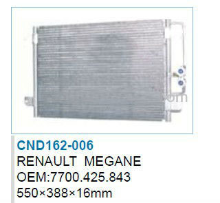 550*388*16mm <font color='red'>Auto</font> <font color='red'>ac</font> condenser for <font color='red'>Renault</font> Megane 7700425843