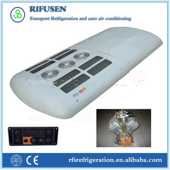 High cooling capacity van air conditioning system AC16 with European fashionable styled streamline appearance