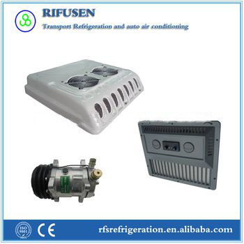 Model: AC05, 5kw rooftop 12v air conditioner for truck driving cabin, construction machinery