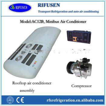 Model:AC16, cooling capacity 16KW, rooftop mounting type bus air conditioning