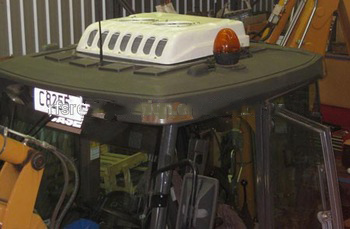 cabin air conditioning 3500w for Engineering vehicles