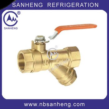 Brass Ball Valve With Filter ( BF )