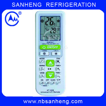 Universal Air Conditioner Remote Control Codes (KT-628)