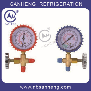 High Quality Single air conditioner Manifold Gauge SM-03A