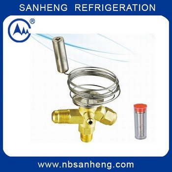 External Equalization Thermal Expansion Valve with Exchangeable Orifice for R12 R134A R22 etc of STE2