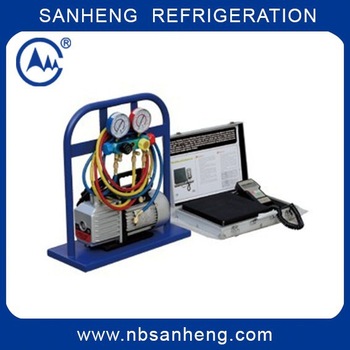 Auto Refrigerant Charging Scale Refrigerant Charging Station Set