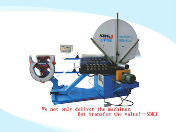 spiral helix tube machine