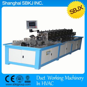 angel steel flange forming machine