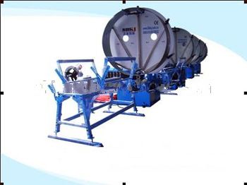spiral air condition duct forming machine