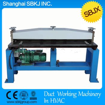 Low pirce grooving machine for HVAC duct