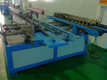 Duplex flange forming machine,square pipe flange