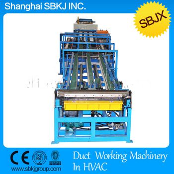 square tube rolling machine,duct production line