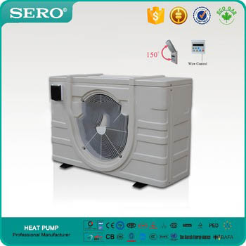 Swimming pool heat pump (Titanium heat exchanger Heat pump) (Plastic Shell, horizontal discharge)