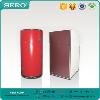 Central ground source with Brine heat pump split type